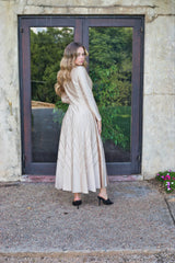 Exclusive Designer Pleated Dress