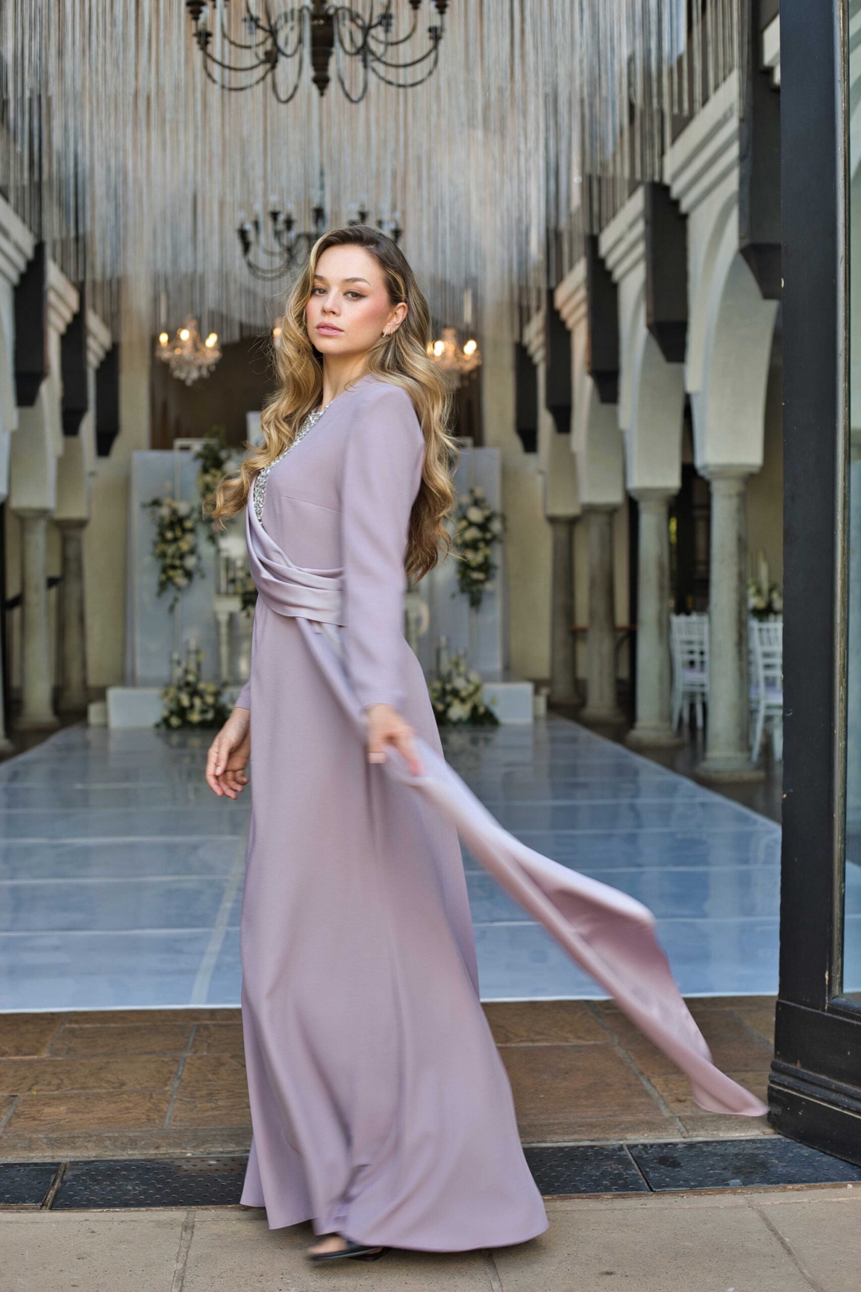 Exclusive Designer Embellished Dress