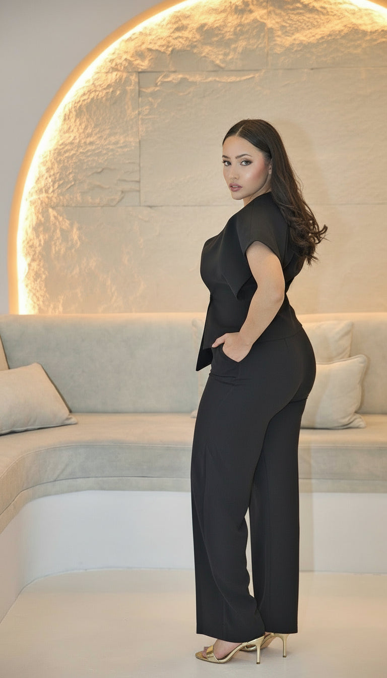 Exclusive Black Co-ord Set