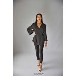 Exclusive Black Wrap Blazer